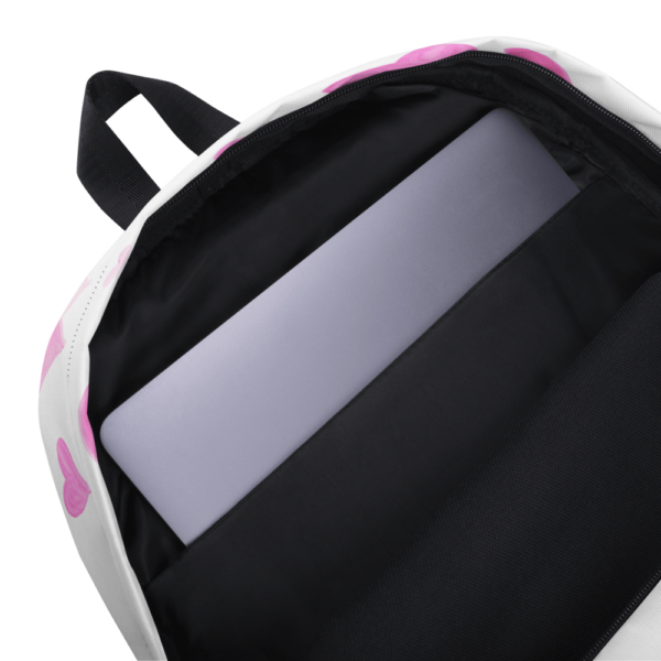 All of the Hearts Backpack, White - Image 5