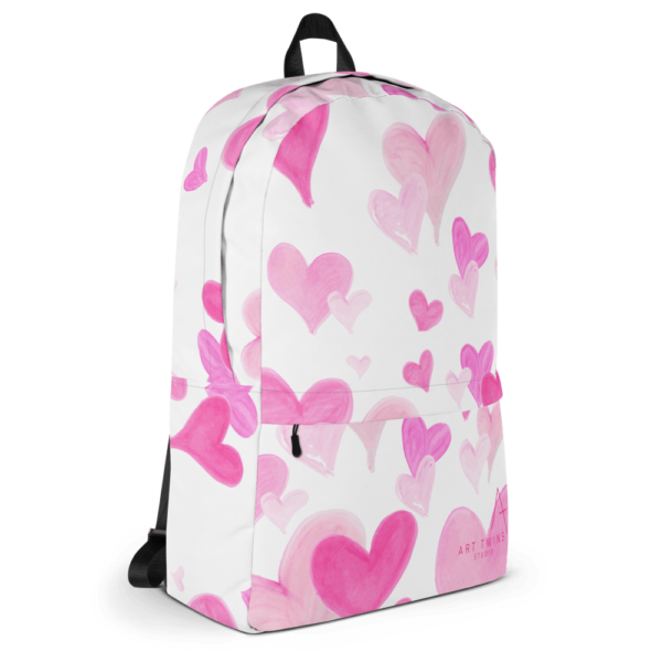 All of the Hearts Backpack, White - Image 2