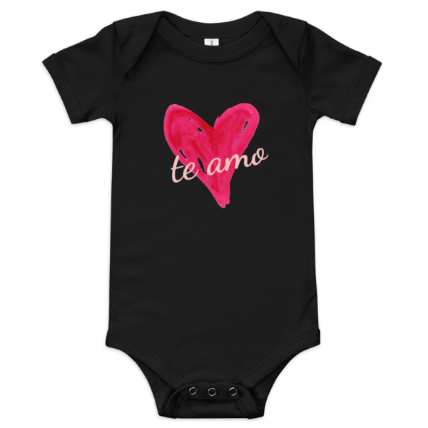 Te Amo Baby Onesie