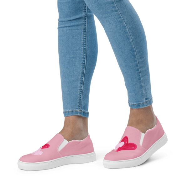 Pink and Red Heart Doodle Canvas Slides - Image 10