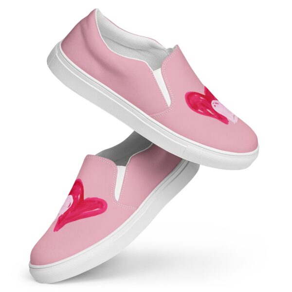 Pink and Red Heart Doodle Canvas Slides - Image 7