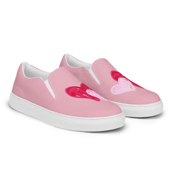 Pink and Red Heart Doodle Canvas Slides - Image 4